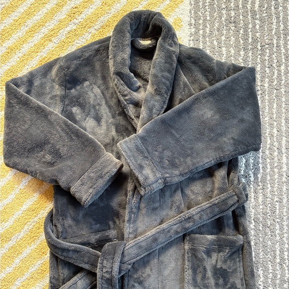 Men's Fleece Robe - L.L. Bean - Picture 4 of 4